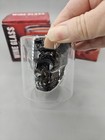 New Crystal Skull Shot Glass Genuine Whiskey Vodka Liquor Set Of 2