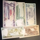 Zambia Bank Of Zambia Kwacha Banknotes Lot  2  5  10  20  50 Kwacha Notes