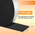 Pipe Insulation Wrap 2  Wide X 32 8 Ft Foam And Foil Tape Self Adhesive  1 Roll 