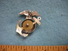Vietnam Era Sterling Us Marine Corps Officer H h Dress Eagle Globe Anchor Ega208