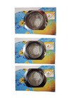 3 Steel Sink Strainers Mesh Bathtub Heavy Duty 2 75  Outer 1 75  Inner 1  Deep