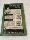 Vintage Original John Deere 490 Four-row Tractor Corn Planter Operators Manual