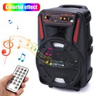 8  Portable Bluetooth Outdoor Party Speaker Heavy Bass Sound Remote Fm  mic