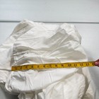 Dkny Fitted Sheet Full Solid White 100  Cotton Modern Traditional