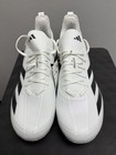 New Sm Adidas Adizero Electric   Football Cleats White Black Ih7451 Mens Sz 11 5