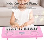 37 Keys Kids Keyboard Piano Portable Electric Music Keyboard Gift For Beginners