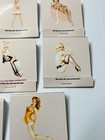 Set Of 8  Custom Retro Gentlemen s Club Circa 1974 Matchbooks   4 7  X 1 9 
