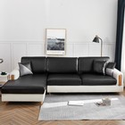 1 2 3 4 Seater Pu Leather Sofa Cushion Cover Waterproof Sofa Couch Seat Cover