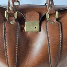 Vintage Doctors Bag Leather Tan Brown Satchel Brief Case Medical Bag Soft