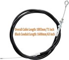 Universal Throttle Cable 63  Long Inner Wire 71  Inch Replacement