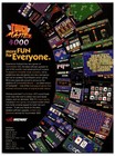 Midway Games Touchmaster 4000 Arcade Game Brochure Advertisement Paper