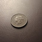 1876 H Canada Large Cent Victoria Canadian Penny Copper Coin Cent