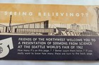1962 Seattle World s Fair Brochure Booklet Vintage Original Event Paper Advert