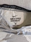 Nike Pro Combat Dri-fit Compression Shirt Men s Medium M Gray Camo Short Sleeve
