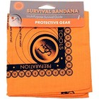 Survival Prep Bandana With Easy Read Tips And For Backpacking  Camping  Hiking 