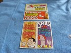  7   1970 s Ralston Grins Smiles Giggles Laughs Cereal Premium Stickers    last 