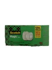 Scotch Magic Tape Refill 12 Rolls  3 4  X 1500  Per Original Matte Finish Jumbo