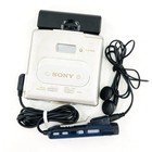 Sony Md Walkman Mz-e35 Portable Minidisc Player With Remote   Case