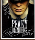 Peaky Blinders Signed Movie Poster 11x17 With Coa - Authentic Memorabilia