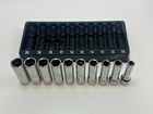          Snap-on Tools Usa 310tsm 10pc 1 2  Drive 6 Point Metric Deep Socket Set