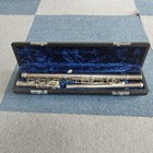 Yokoyama Vintage Flute Brass Wind Instrument Used     No Low Notes Antique Appeal