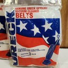 Oreck Vacuum Belts Upright Models Type 2 6 Pack New Sealed Replacement Parts