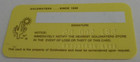Goldwaters Expired Credit Charge Card - Unsigned -vintage Expired Collectible
