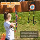Light Up Bow And Arrow Set Kids Archery Game Toy Indoor Outdoor Boys Girls Gifts
