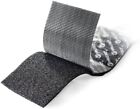 Velcro   2  Wide Self Adhesive Hook And Loop Strip Black Heavy Duty Brand