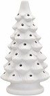 Diy Paint Ceramic Tree Kit  11in Xmas W  Base  Light Up  Cord Bulb Star Incl