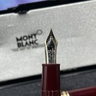Montblanc Meisterstuck 146r Fountain Pen Burgundy  Rare Collectible Please Read
