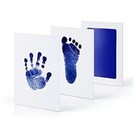 Baby Handprint Footprint Ink Pad Kit 0-6 Months Keepsake Photo Frame
