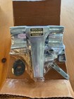 Nos Vintage Sears Sculptura Lavatory Faucet 4    Center Bathroom Chrome Over Brass