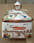 Antique T g  Green   Co  Ltd   fairy Glen  Mustard Pot   Lid Rare England Rare 