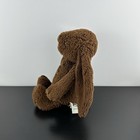 Jellycat Chocolate Brown Bashful Bunny Medium 12    Plush Stuffed Animal