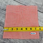 Little Tikes Dollhouse Backyard Bbq Picnic Blanket Tablecloth Checkered Vintage