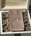 1 Kilo  999 Copper Bar   Signature Kilogram Bar Boxed Set