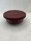         1980 s Pyrex Vision C-16-b 1p 450ml Cranberry Red Color Dish Cookware  Lid