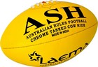 Genuine Leather Australian Rules Match Foot Ball Afl Official Size 5