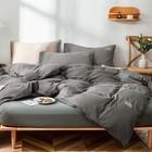 1800 Counts Bedding Duvet Cover 3 Pieces Set Ultra Soft Microfiber