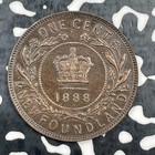 1888 Newfoundland Large Cent Lot jm1793 Nice  Key Date 