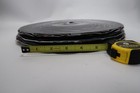 3 Balboa Venetian Murano Art Glass Wall Platter Black White Gold Swirl Italy B9
