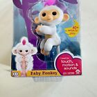 Fingerlings Baby Monkey Sophie White Interactive Toy Authentic Wowwee Gift