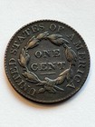 1827 Coronet Head Large Cent 1c Coin  Nice Details  See Pictures  Free Shipping