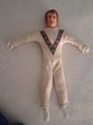Evel Knievel Stunt Cycle Figure   Arctic Explorer Suit   Original Backpack Lot    