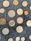 Lot Of 76 Foreign Coins Older Mixed Countries   Years Circulated World Money