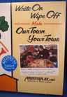 Sealed 1989 Aristoplay Ltd our Town Bilingual  Spanish  Board Game  Homeschool