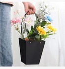 4pcs Trapezoid Kraft Flower Bouquet Wrapping Bag  6 7x4 7x7 9     Florist Packa   