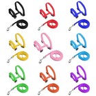 Cat Harness Leash Set Escape Proof Adjustable Nylon Halter For Kitten Pets