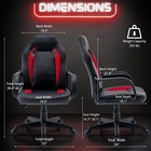Ergonomic Computer Gaming Chair Home Office Racing Executive Video Task Desk Pu